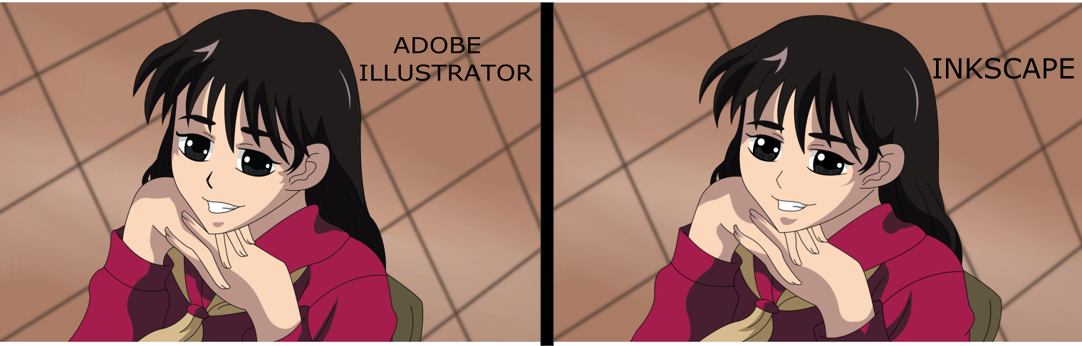 Difference Between Inkscape and Adobe Illustrator CS6 