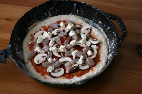 Prepared pizza