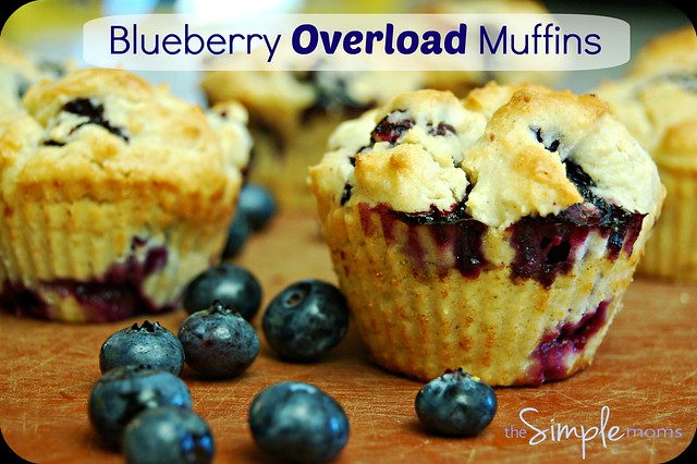 a simple real food recipe :: blueberry overload muffins :: gluten free with other allergen free options
