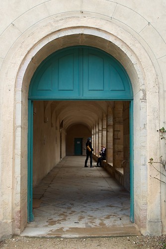 two museum dijon teal archway cloisters instantfave