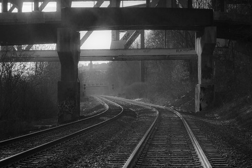 railroad bridge sun sunlight fog architecture train sunrise canon pittsburgh pennsylvania traintracks tracks pa rails allegheny westernpa alleghenycounty 60d pittsburghtrains pittsburghrailroad pittsburghtraintracks