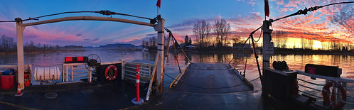 panorama vancouver sunrise boat bc photostream ferryboat iphone barnstonisland