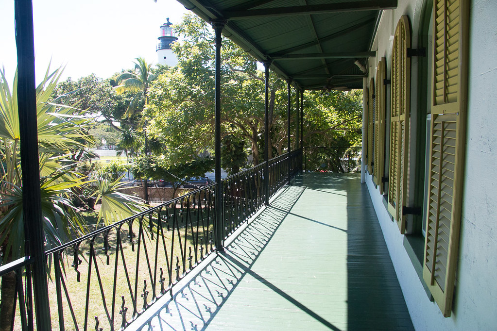 Balcony at Hemingway House
