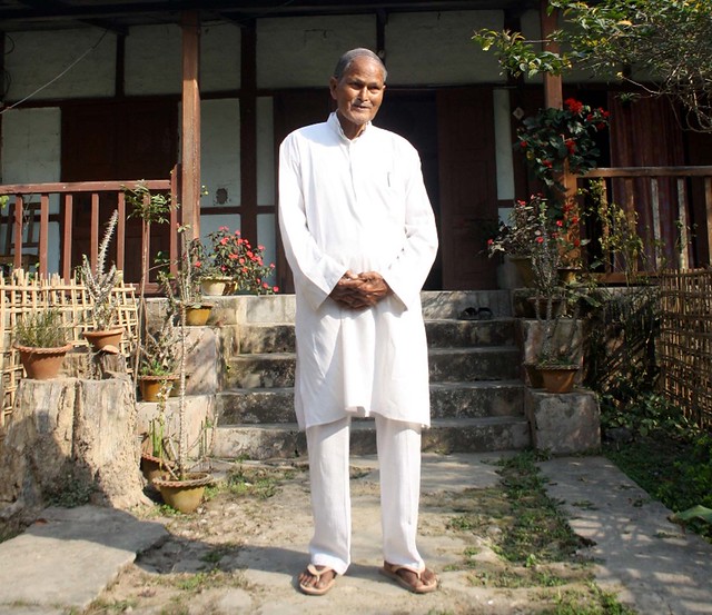 Janardan Pathak at his residence and at his Seva Kendra (File Photo)
