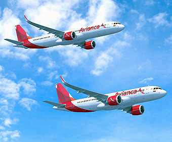 Avianca A320neo y A321neo (Airbus)