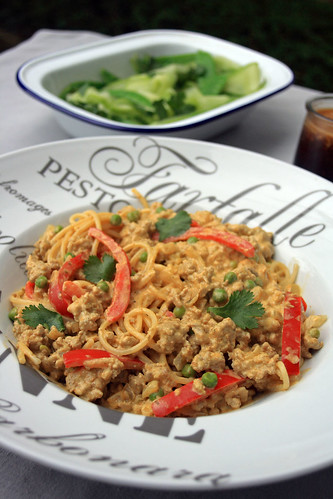 spaghetti bolognaise thaï