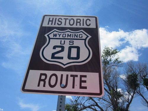 ushighwaysigns ushighway us20 wyoming signs sign roadsign highwaysign unitedstates westernstates usa 20 luskwyoming historicroute historic
