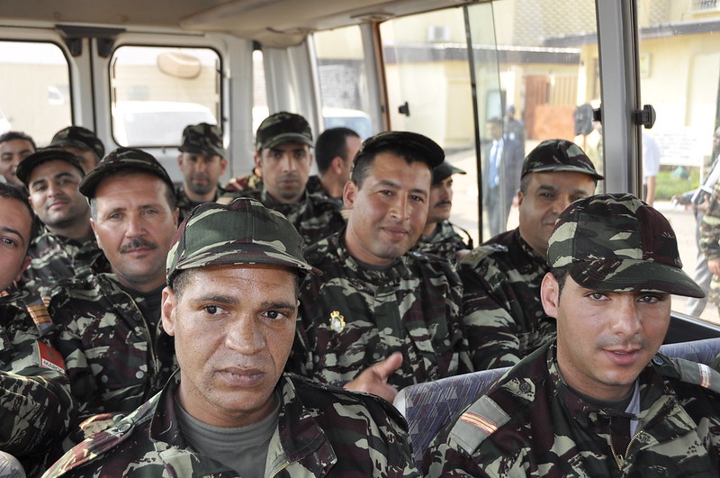 02 Janvier 2014 : le premier contingent marocain de l’Unité de gardes des Nations unies  en RCA