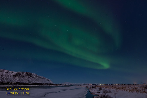 Norðurljós / Aurora borealis - Selfoss / South Iceland