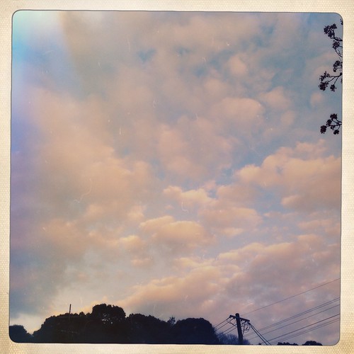 morning japan clouds sunrise kagoshima 鹿児島県 日本 雲 kyushu 九州 朝 isashi iphoneography hipstamatic inas1969film 伊佐市 foxylens