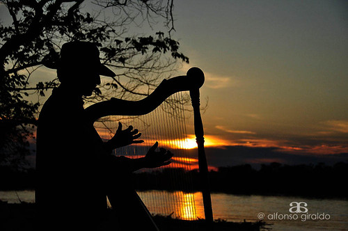 sunset colombia arpa arauca arpista llanosorientales orinoquia musicallanera