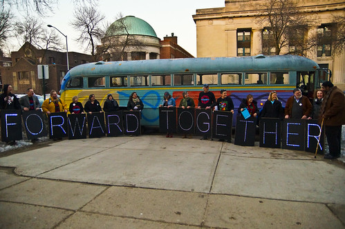 Joining Our Message, Forward Together, by Joe Brusky on Flickr