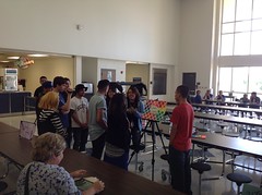 Day of Art : GPFAA HS students meet Dustin Cavazos!