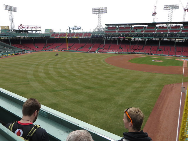 Fenway Park View From The Green Monster Monsta