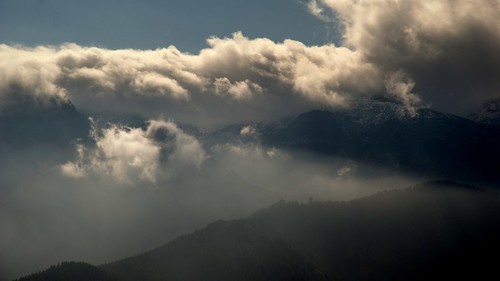cloud mountains nature fog clouds landscape poland polska polen polonia tatry tatra