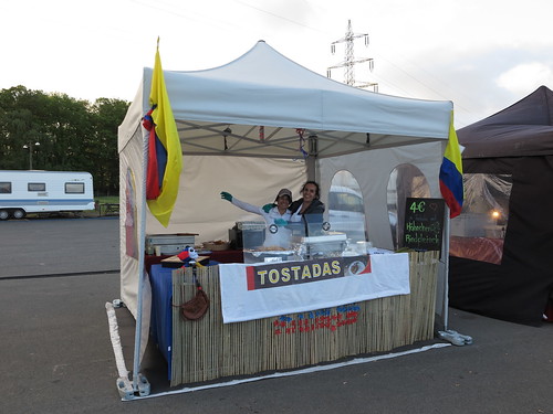 Tostadas Stand (beim Street Food Festival in Osnabrück)