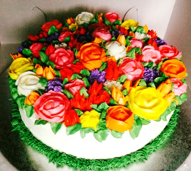 Colorful Floral Cake from Ria Mendoza Gatchalian