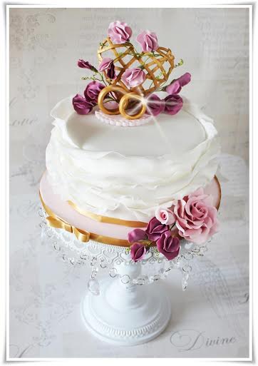 Brilliant Cake by Wioletta Adamska of My Sweet Miracles