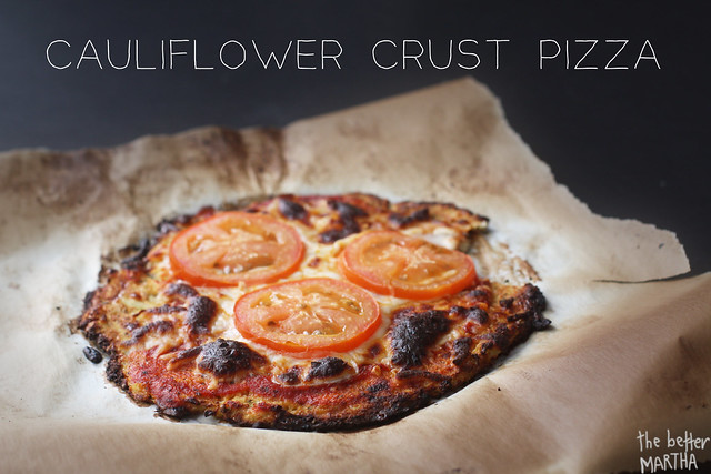 Cauliflower Pizza Crust 1