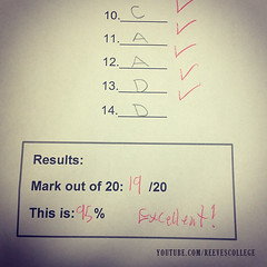 Life at Reeves College on Instagram by blondebadfish - Midterm! Yay!
