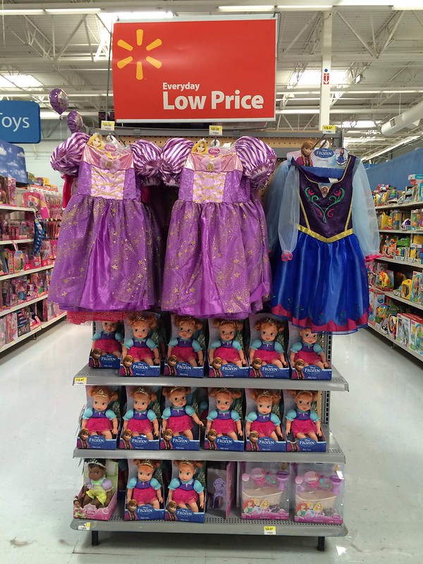 Disney Frozen Merchandise in Walmart #FROZENFun #Shop