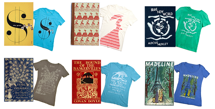 Out of Print book t-shirt wishlist