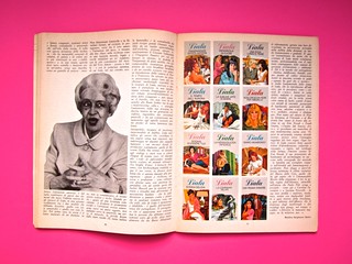 Alter Alter, marzo 1979, anno 6, numero 3. Direzione: Oreste del Buono, art director: Fulvia Serra. Pag. 50 e 51 (part.), 1