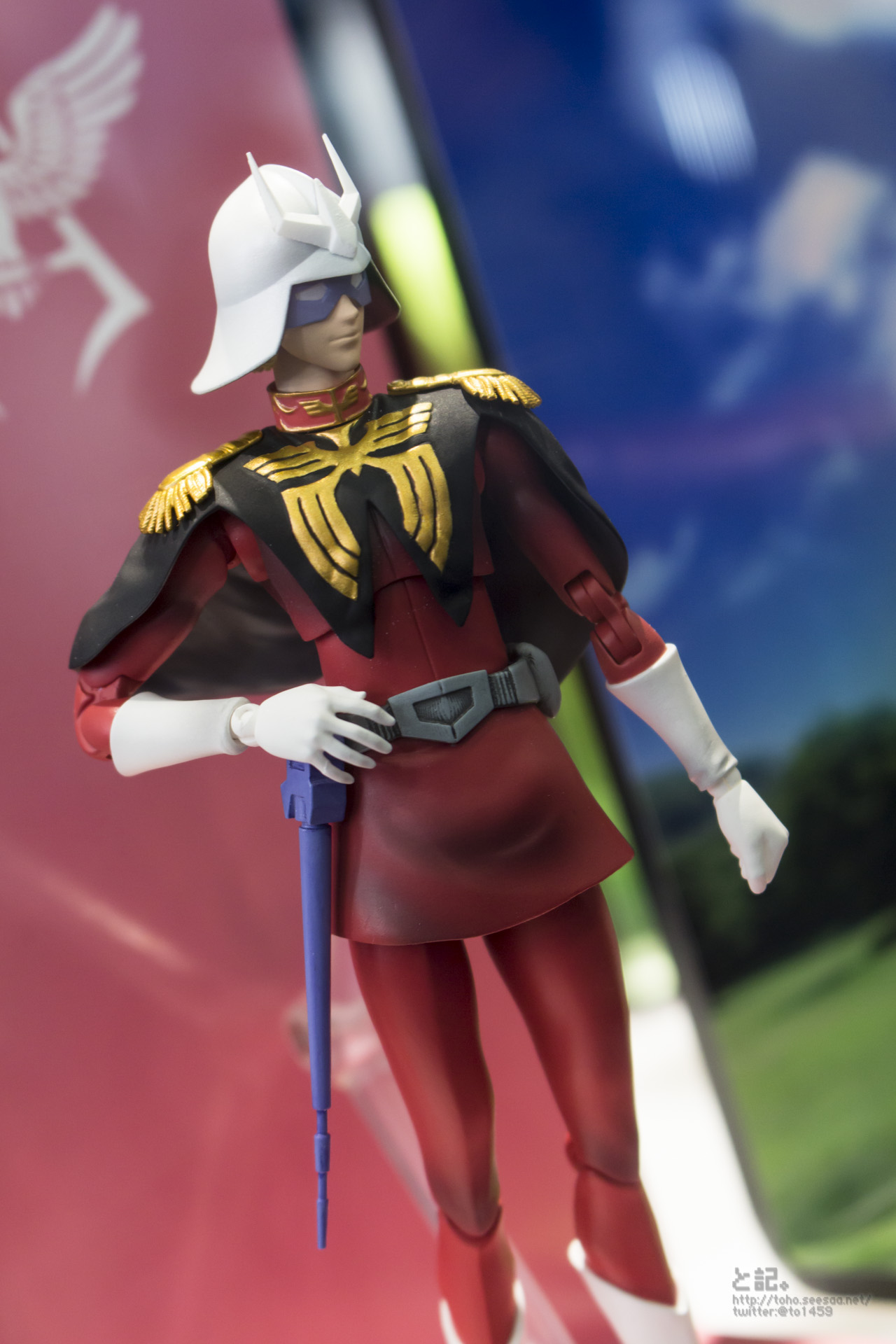 [Bandai] S.H.Figuarts | Kidou Senshi Gundam - Char Aznable 14149947355_8a1e3d196a_o