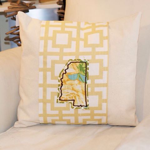 New Mississippi Made Pillows have arrived! Check out more of our pillows at www.TheMississippiGiftCompany.com/decorative-pillows-home-decor.aspx now!