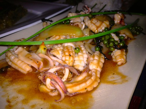 Squid in a delicious Kampot pepper sauce