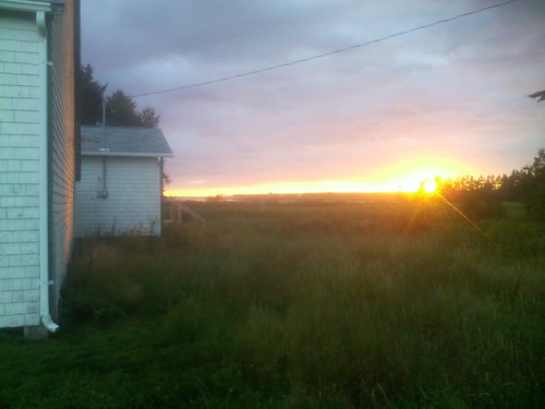 Sunset at Camp Buchan, August 2013 (3)