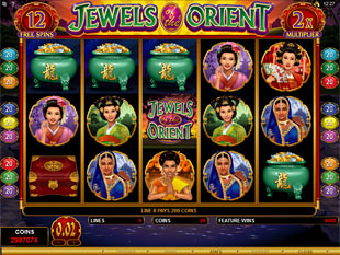 Jewels of the Orient Free Spins