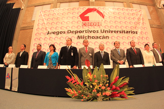 Udemorelia Inauguración Juegos Deportivos Universitarios de Michoacán 2014