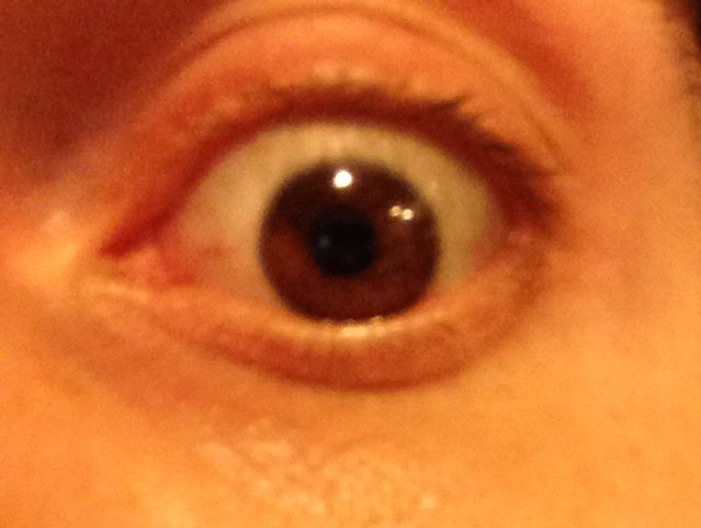 Iris eye may, Iris eye might.