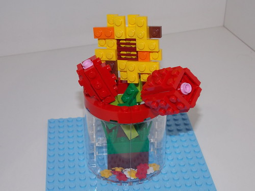 Lego - Roses and Sunflower pot
