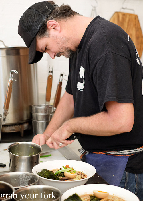 Chef and co-owner Nick Smith at Rising Sun Workshop, Newtown
