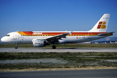Iberia A320-211 EC-FGV BCN 14/02/1999