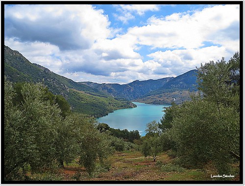 españa paisajes naturaleza andalucía spain nubes cielos andalusia olivos embalses provinciadejaén embalsedelquiebrajano