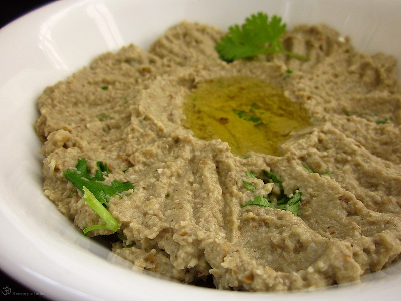 Baba ghanoush with the twist