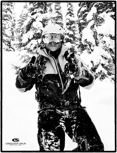 blackandwhite bw snow canada ski happy mono britishcolumbia powder delight thumbsup powderday heliski heliskiing silverefexpro crescentspur snapseed