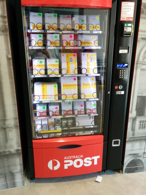 Australia Post vending machine