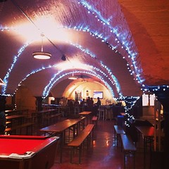Christmas time at the tap room.