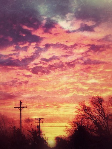 pink sunset color beauty sunrise gold nebraska purple iphone snapseed