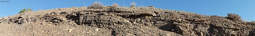 panorama composite colorado geology coal sedimentology fluvial cretaceous bookcliffs hugin sediments coalcanyon fieldexcursion canon7d canonefs18135mmf3556is zeesstof