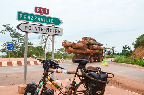 New road Dolisie Pointe-Noire
