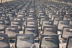 Chairs in St. Peter's Square
