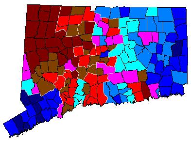 CT 12 House results swing from 08 by town
