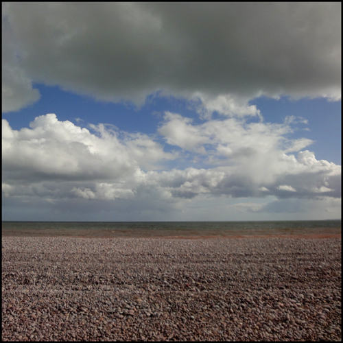 beach clouds seaside pebbles devon pebblebeach darkclouds budleigh budleighsalterton eastdevon jurassiccoast