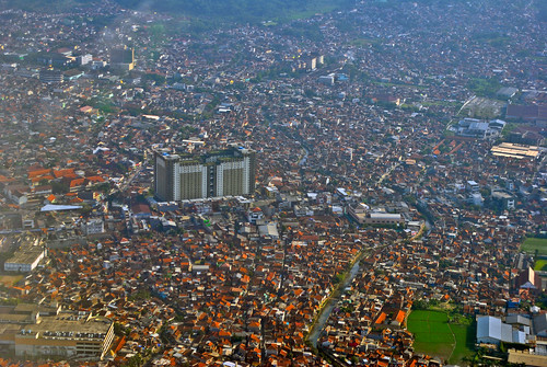 city aerialview bandung kota fotoudara