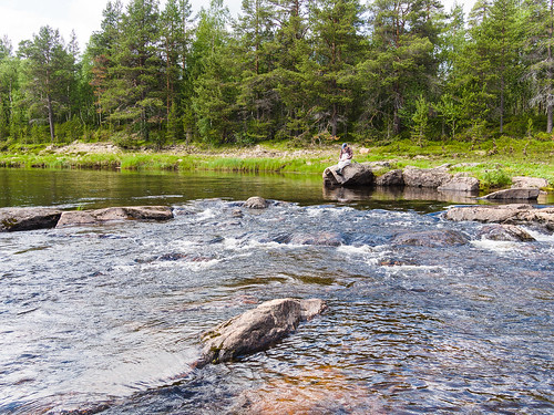 finland lapland muonio muonionjoki